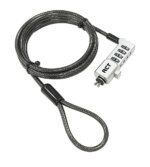 RCT 4 digit 3 in 1 notebook security lock; T-Bar; Nano and Nobel Wedge Lock Slot Compatible;1.8m - Image 3