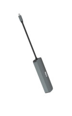 RCT compact 4-in-1 USB type C hub with 1 HDMI; 1 USB 3.0; RJ45 and USB C Power pass-through - Image 3