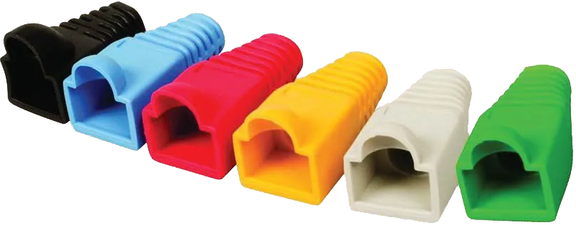 rj45-boot-sleeves-color RCT- CAT5 BOOT SLEEVES RJ45 50PCS - Image 1