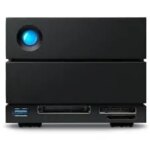 Seagate LaCie STLG32000400 2big Dock Thunderbolt 3;32TB; Dual Thunderbolt 3 & DP ports for 2x4K or 1x 8K diplays; RAID; USB3.2; - Image 3