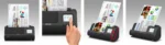 Epson ES-C380W A4 Compact Network Scanner; Scan passports, receipts, invoices, cards and more. A3 stitching (without carrier sheet), Punch holes removal, Advanced editing, Automatic de-skew, Auto-rotation, Text enhancement, Edge fill, Unsharp Mask (USM); A4, Mobile Scanner, 1,200 DPI X 1,200 DPI (Horizontal x Vertical), Mono 30ppm / Colour 30ppm, 20 sheets, 3500 page Daily Duty Cycle, 52g-230g Media, USB 2.0, Wireless LAN IEEE 802.11a/b/g/n, Wi-Fi Direct, Single-Pass Dual-Scanning. What's the box: CD Manual, Main Unit, Power Cable, USB Cable, User Guide. Warranty 1 Year carry-in - Image 5