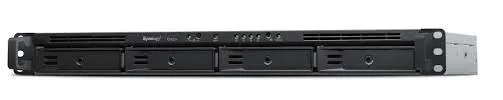 synology-rs422_y17e RackStation 4-bay AMD Ryzen R1600 (2-core 2.6 (base) / 3.1 (turbo) GHz) 2GB RAM not upgradeable - Image 1