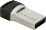 TRANSCEND 128GB JETFLASH 890 USB-C & USB 3.1 OTG FLASH DRIVE - SILVER - Image 7