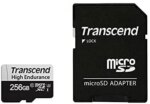 TRANSCEND 350V 256GB HIGH ENDURANCE MICRO SD UHS-I U3 CLASS10 - READ 100 MB/S - WRITE 45MB/S - WITH SD ADPTOR - Image 3