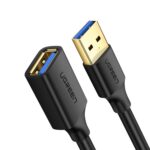 UGREEN USB-A Male to USB-A Female Extension Cable Black 1m