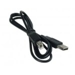 USB printer cable A Male + B M; Black / blue; 1.8m - Image 2