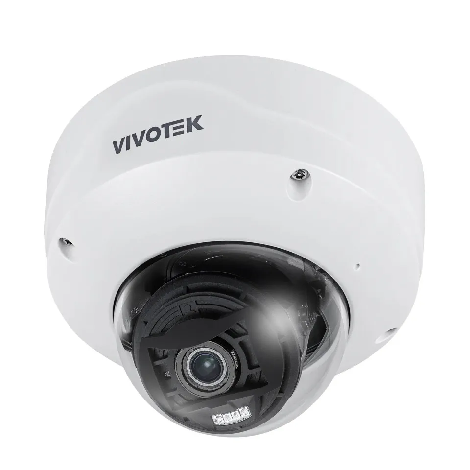 vivotek-fd9187-ht-v3_e7ey Indoor 5MP Dome Camera 2.7-13.5mm; 50M IR; Mic; Smart VCA; Atrribute/ Similarity Search - Image 1