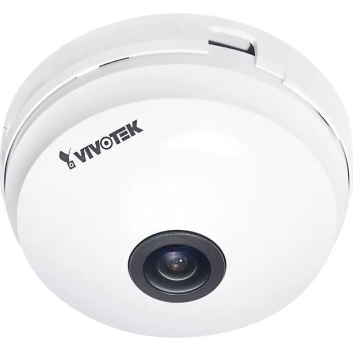 VIVOTEK Outdoor IK10 Fisheye; 6MP H.265; 20M IR; WDR PRO; IO; Mic; Smart VCA; Deep Search