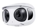 Outdoor Vandal Dome; 8MP 180° (4736x 1648); (2x4M sensors);30fps; H.265; 2.8mm each lens; D/N; IR 20m; Deep Search