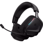 Corsair VOID v2 MAX WIRELESS Gaming Headset; Simultaneous 2.4GHz and Bluetooth; Dobly Atmos; PC/Playstation/Mobile; Carbon. - Image 4