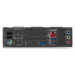 GIGABYTE Z890 GAMING - Z890 Express Chipset: Socket LGA1851, Supports Intel Core Ultra Processors Memory : 4x Dual Channel DDR5 DIMM Slots (256GB Max ) Expansion Slots : 1x PCI-Express 5.0 (x16 Speed), 1x PCI-Express 4.0 (x4 Speed) Storage and USB : 4x SATA 6 Gb/s connection, 1x M.2 Gen5, 2x M.2 Gen4, 5x USB 3.2 Gen 1 (3x Back, 2x Cable), 6x USB 2.0 Ports (2x Back, 4x Cable), 1x USB-C Misc. :1x Realtek® 2.5GbE LAN chip (2.5 Gbps/1 Gbps/100 Mbps) Rear IO Panel Display Ports Available: 2x DP, 1x HDMI