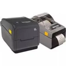 zd4a022-d0em00ez_4s6r Zebra Direct Thermal Printer ZD411; 203 dpi; USB; USB Host; Modular Connectivity Slot; BTLE5; EU and UK Cords; Swiss Font; EZPL - Image 1